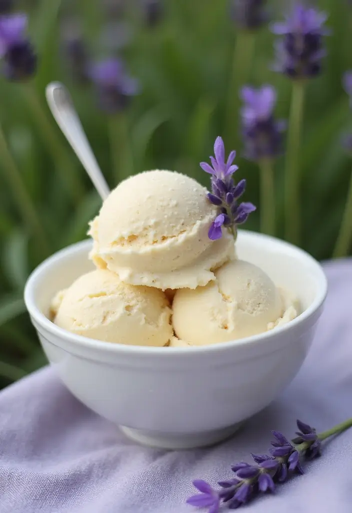 30 Ninja Ice Cream Maker Recipes Everyone Can Try 19 30 Ninja Ice Cream Maker Recipes Everyone Can Try - 19. Lavender Honey Ice Cream