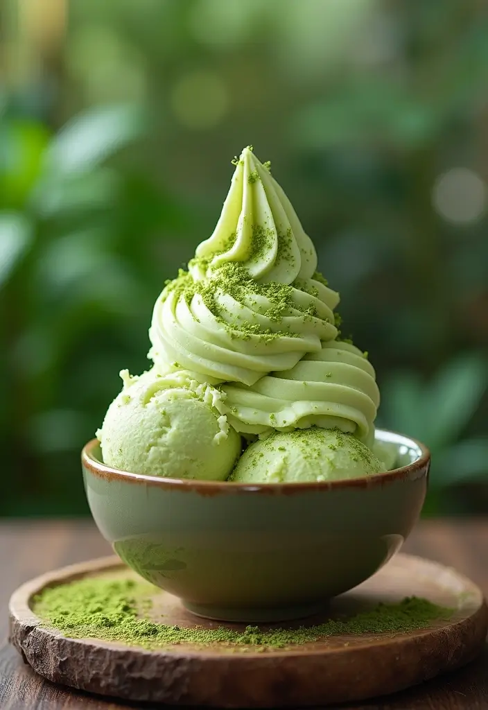 30 Ninja Ice Cream Maker Recipes Everyone Can Try 20 30 Ninja Ice Cream Maker Recipes Everyone Can Try - 20. Green Tea Coconut Ice Cream