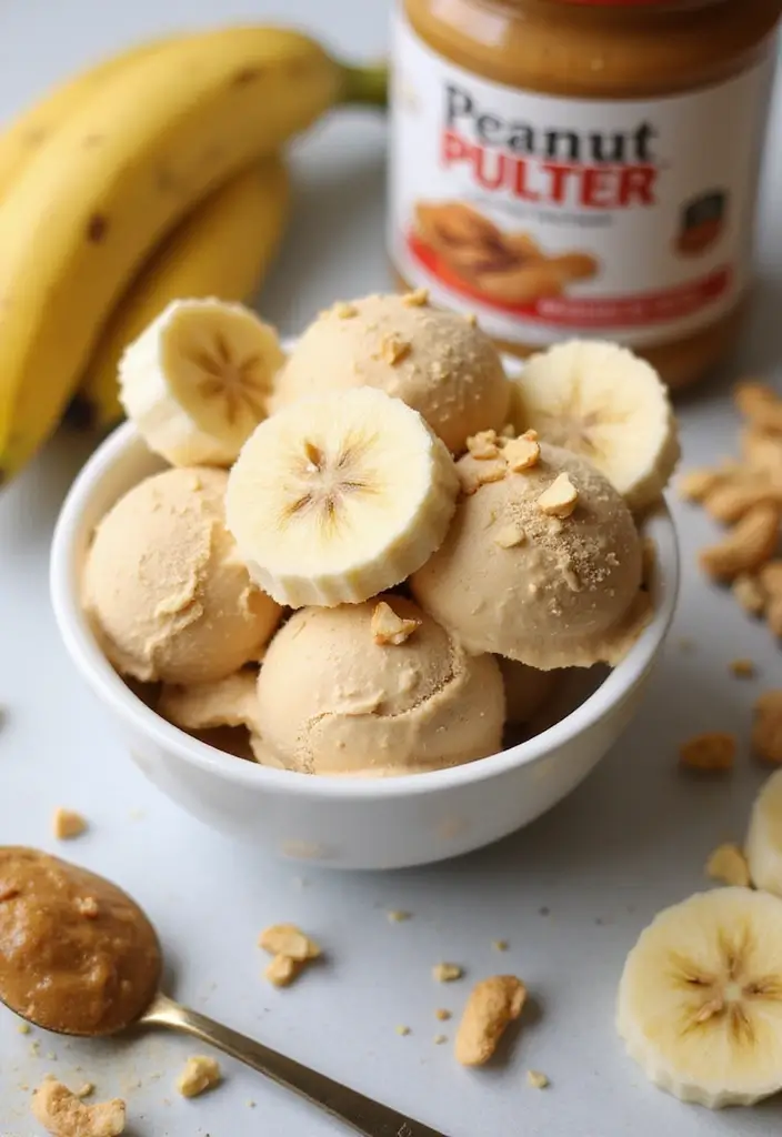 30 Ninja Ice Cream Maker Recipes Everyone Can Try 3 30 Ninja Ice Cream Maker Recipes Everyone Can Try - 3. Peanut Butter Banana Ice Cream