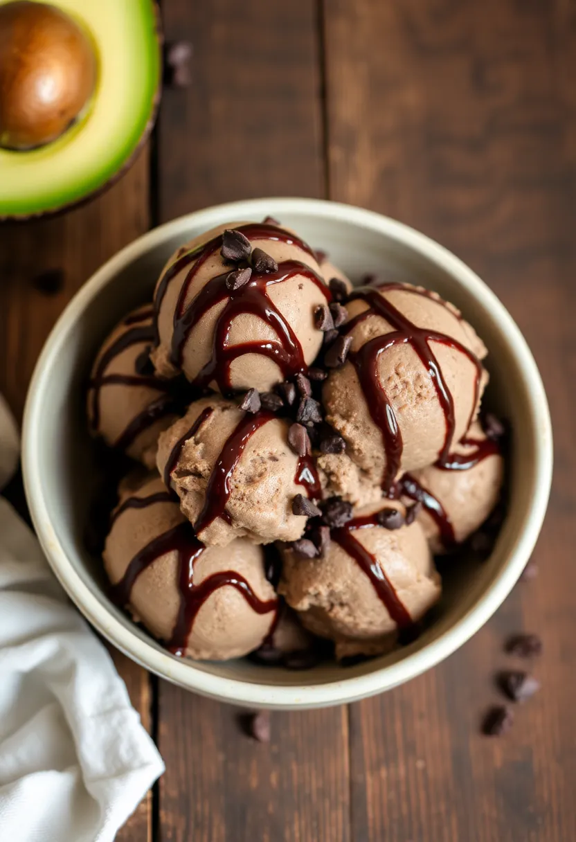 30 Pint Ice Cream Maker Recipes You’ll Love to Try 2 30 Pint Ice Cream Maker Recipes You’ll Love to Try - 2. Decadent Chocolate Avocado Dream
