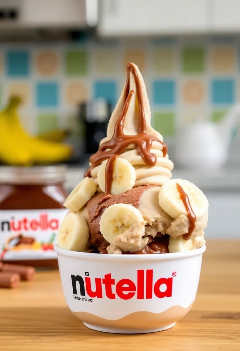 30 Pint Ice Cream Maker Recipes You’ll Love to Try 24 30 Pint Ice Cream Maker Recipes You’ll Love to Try - 24. Nutella Banana Split