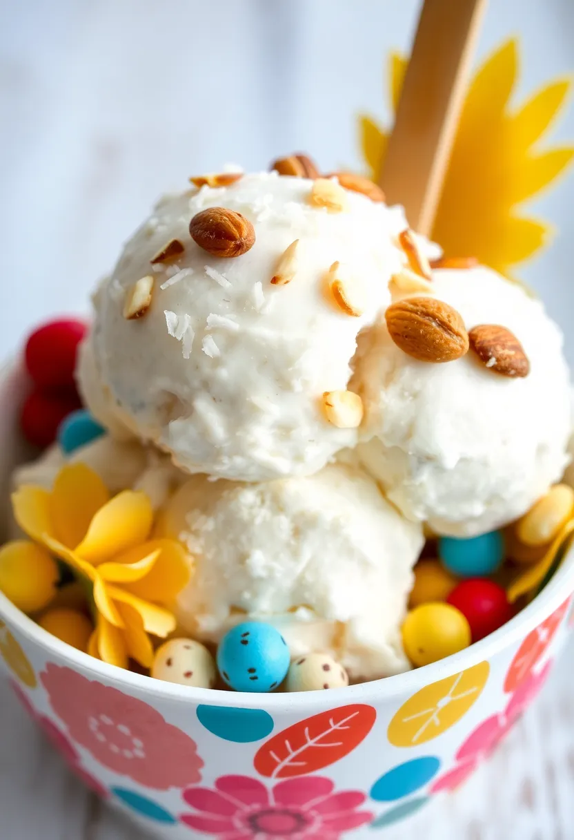 30 Pint Ice Cream Maker Recipes You’ll Love to Try 6 30 Pint Ice Cream Maker Recipes You’ll Love to Try - 6. Almond Joy Surprise