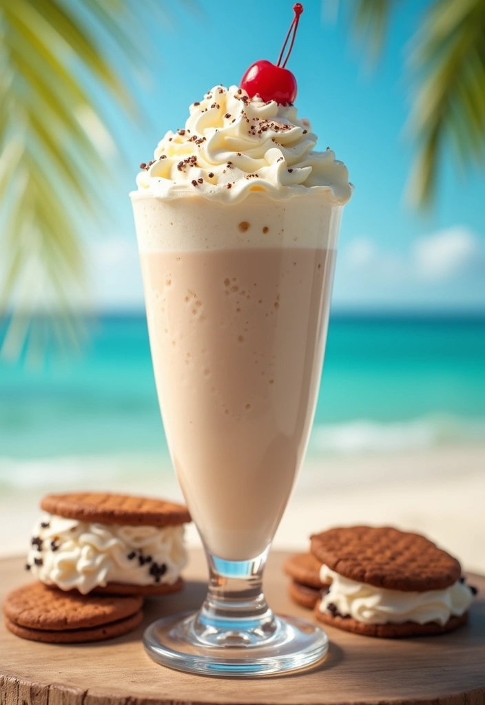 30 Recipes Using Ice Cream Sandwiches That Wow Guests 15 30 Recipes Using Ice Cream Sandwiches That Wow Guests - 15. Ice Cream Sandwich Milkshake