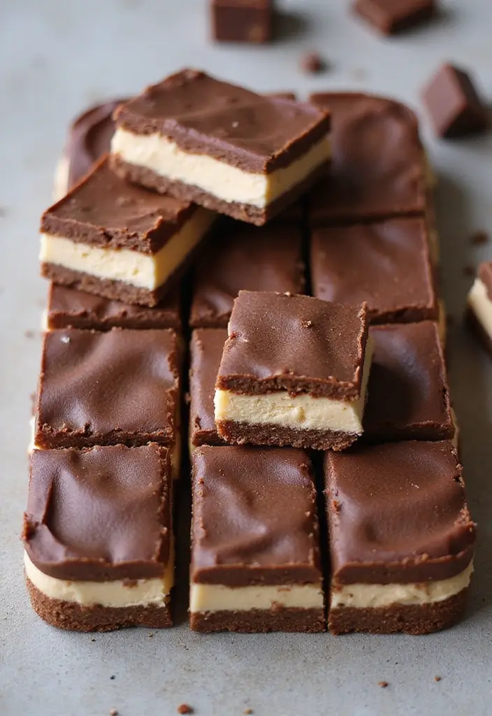 30 Recipes Using Ice Cream Sandwiches That Wow Guests 16 30 Recipes Using Ice Cream Sandwiches That Wow Guests - 16. Ice Cream Sandwich Fudge Bars