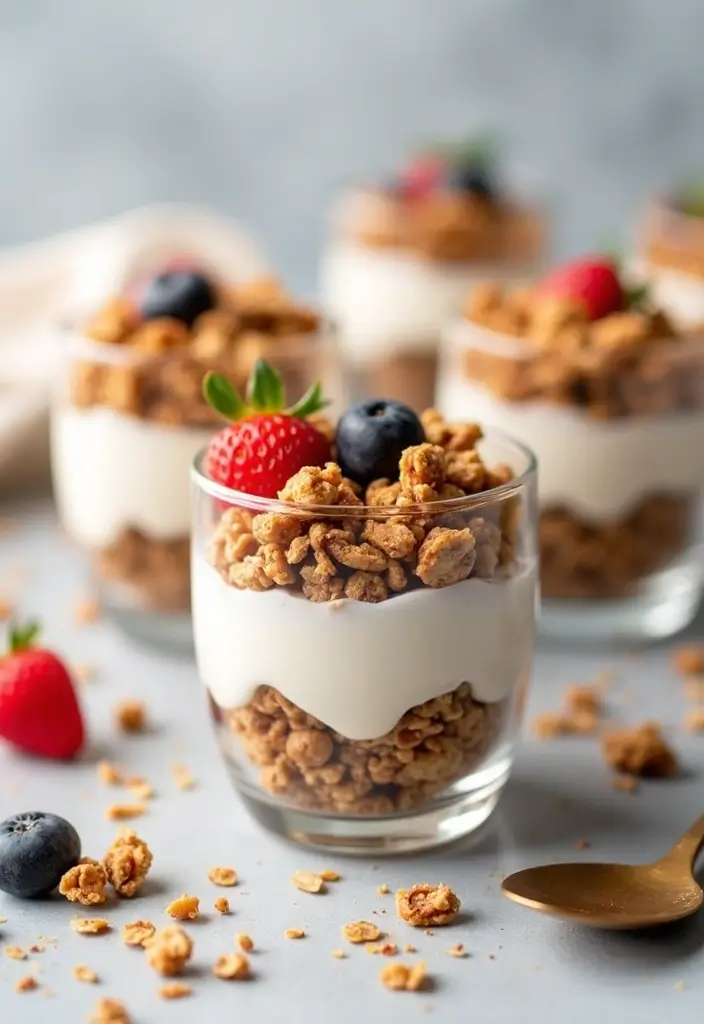 30 Recipes Using Ice Cream Sandwiches That Wow Guests 22 30 Recipes Using Ice Cream Sandwiches That Wow Guests - 22. Ice Cream Sandwich Granola Cups