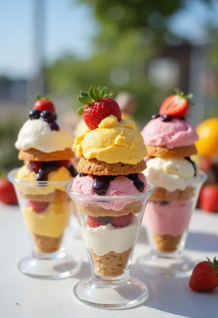 30 Recipes Using Ice Cream Sandwiches That Wow Guests 5 30 Recipes Using Ice Cream Sandwiches That Wow Guests - 5. Ice Cream Sandwich Parfaits