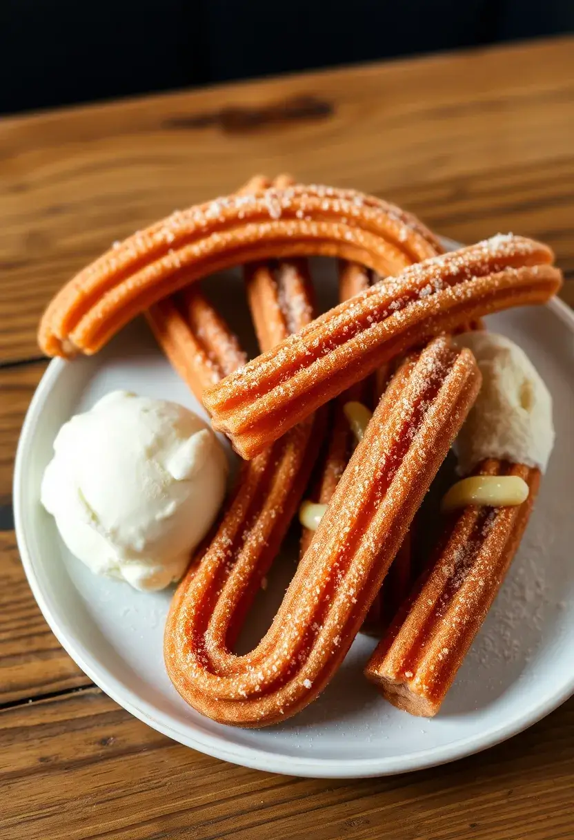 30 Recipes with Vanilla Ice Cream You’ll Make Again and Again 12 30 Recipes with Vanilla Ice Cream You’ll Make Again and Again - 12. Vanilla Ice Cream Churros