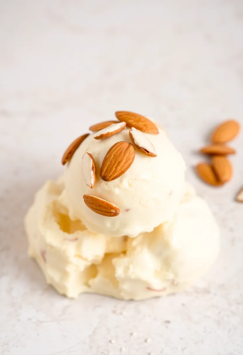 30 Recipes with Vanilla Ice Cream You’ll Make Again and Again 23 30 Recipes with Vanilla Ice Cream You’ll Make Again and Again - 23. Vanilla Ice Cream with Almonds