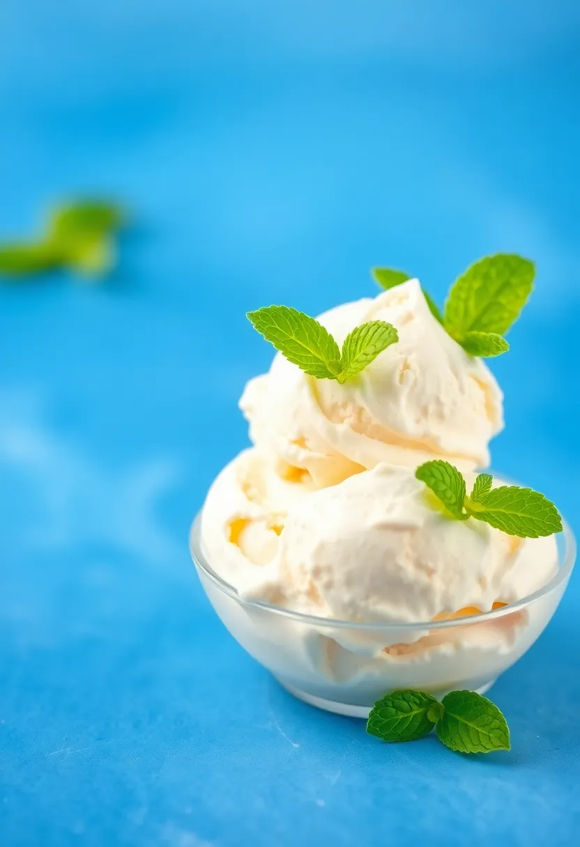 30 Recipes with Vanilla Ice Cream You’ll Make Again and Again 30 30 Recipes with Vanilla Ice Cream You’ll Make Again and Again - 30. Vanilla Ice Cream with Fresh Mint