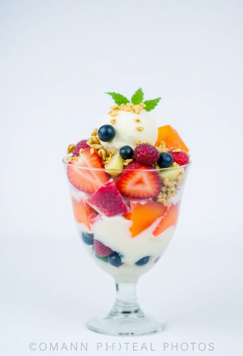 30 Recipes with Vanilla Ice Cream You’ll Make Again and Again 9 30 Recipes with Vanilla Ice Cream You’ll Make Again and Again - 9. Vanilla Ice Cream and Fruit Parfait