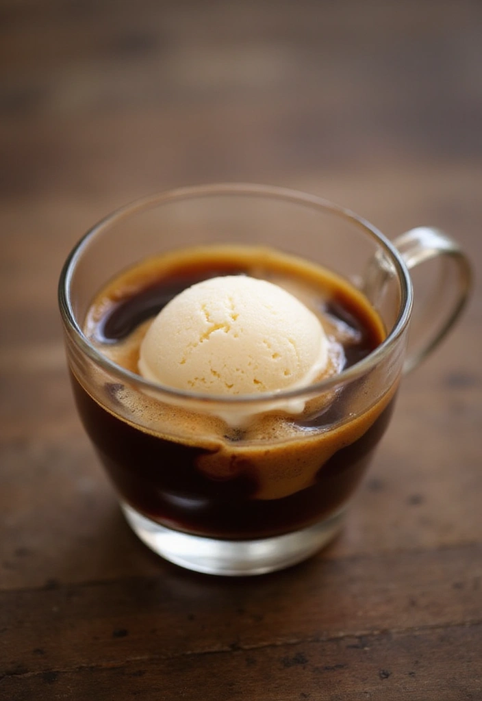 30 Simple and Creative Recipes with Ice Cream 3 30 Simple and Creative Recipes with Ice Cream - 3. Affogato