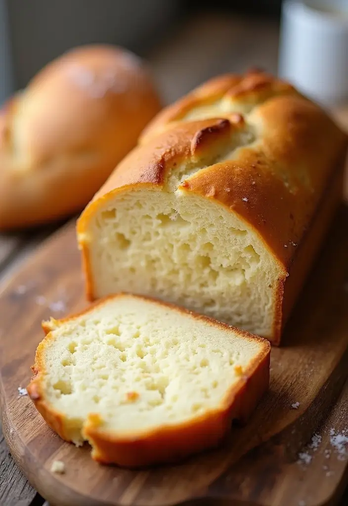 30 Simple and Creative Recipes with Ice Cream 9 30 Simple and Creative Recipes with Ice Cream - 9. Ice Cream Bread