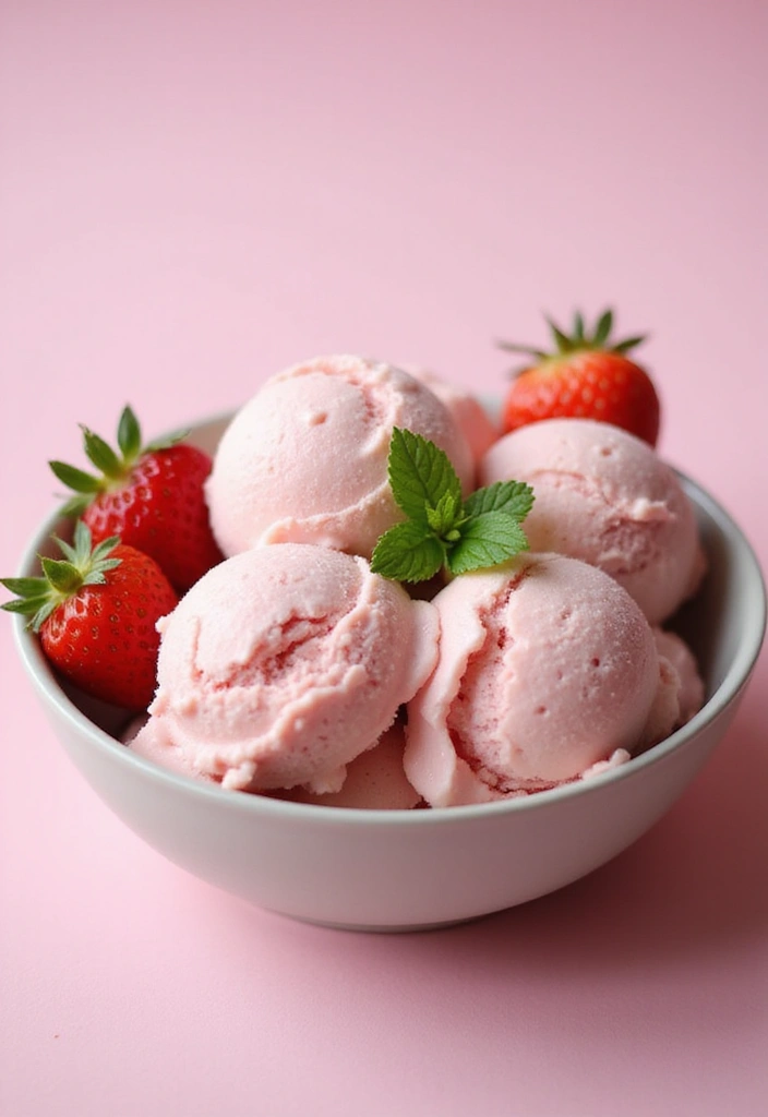 30 Strawberry Ice Cream Dessert Recipes Everyone Will Enjoy 1 30 Strawberry Ice Cream Dessert Recipes Everyone Will Enjoy - 1. Creamy Vegan Strawberry Ice Cream
