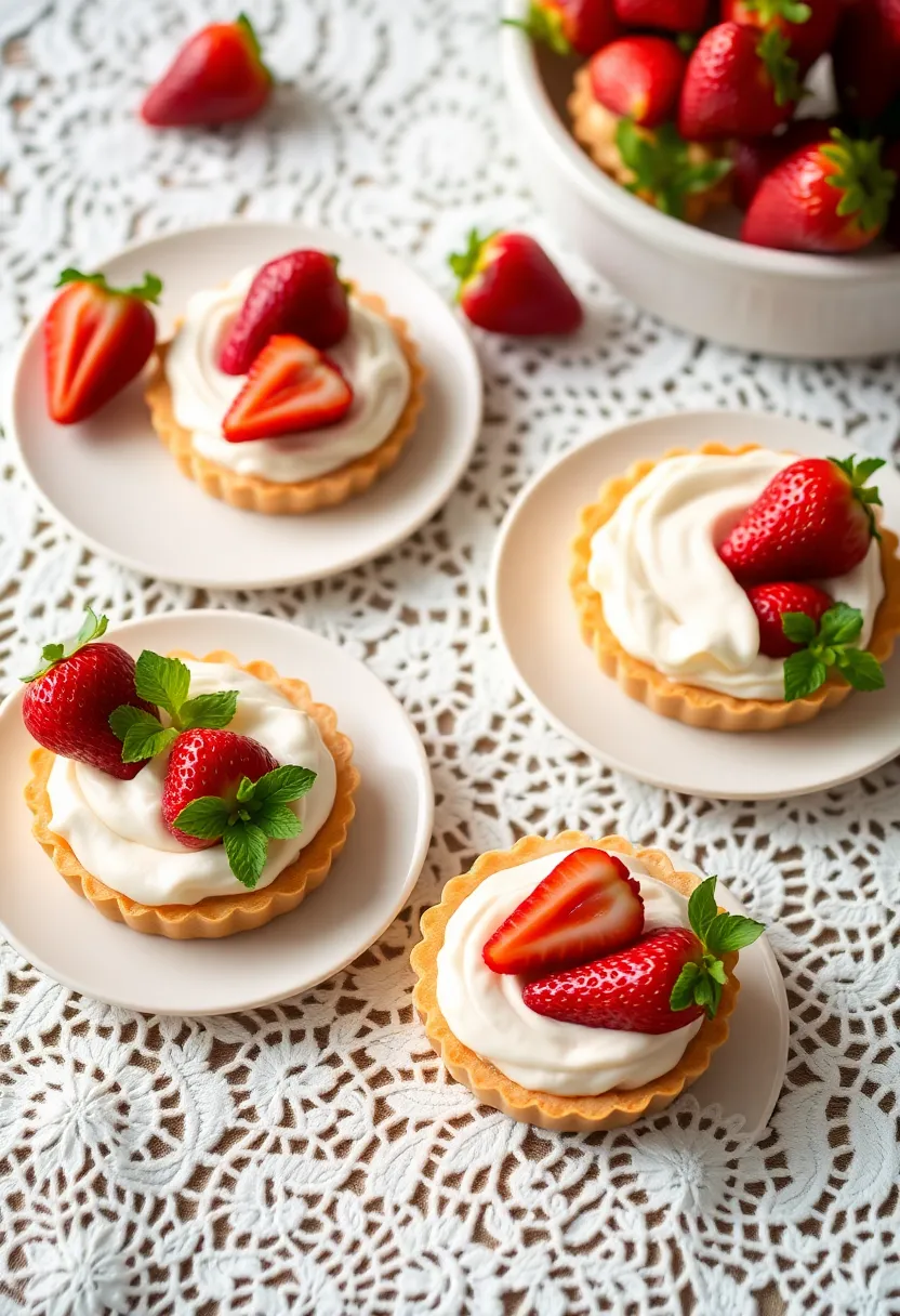 30 Strawberry Ice Cream Dessert Recipes Everyone Will Enjoy 11 30 Strawberry Ice Cream Dessert Recipes Everyone Will Enjoy - 11. Strawberry Cashew Cream Tarts