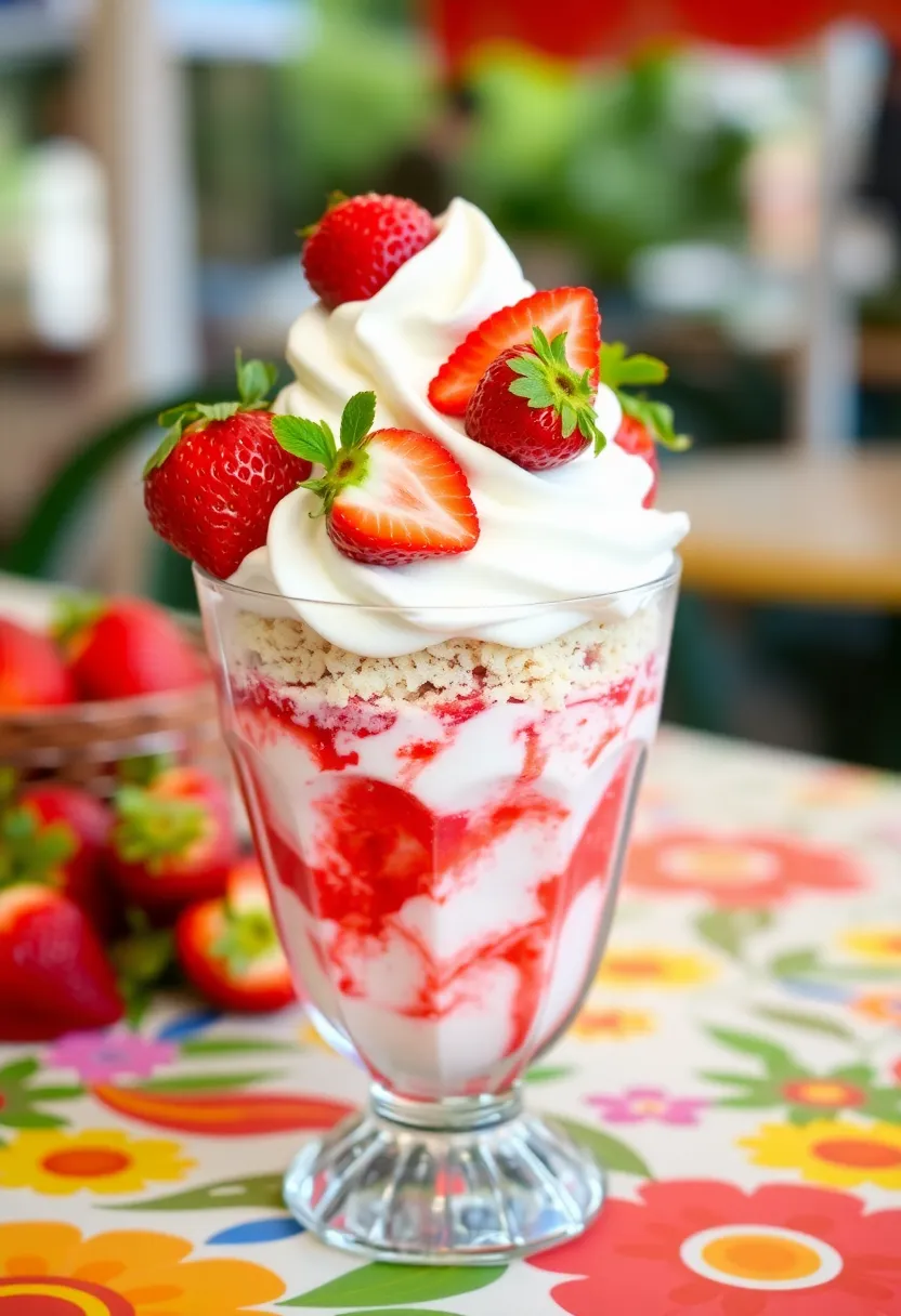 30 Strawberry Ice Cream Dessert Recipes Everyone Will Enjoy 15 30 Strawberry Ice Cream Dessert Recipes Everyone Will Enjoy - 15. Strawberry Crumble Ice Cream Sundae