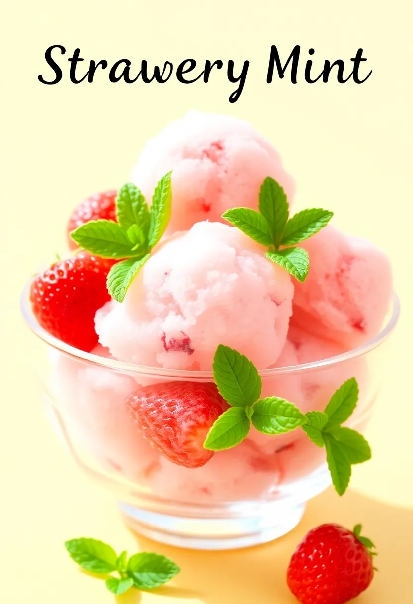 30 Strawberry Ice Cream Dessert Recipes Everyone Will Enjoy 17 30 Strawberry Ice Cream Dessert Recipes Everyone Will Enjoy - 17. Strawberry Mint Granita