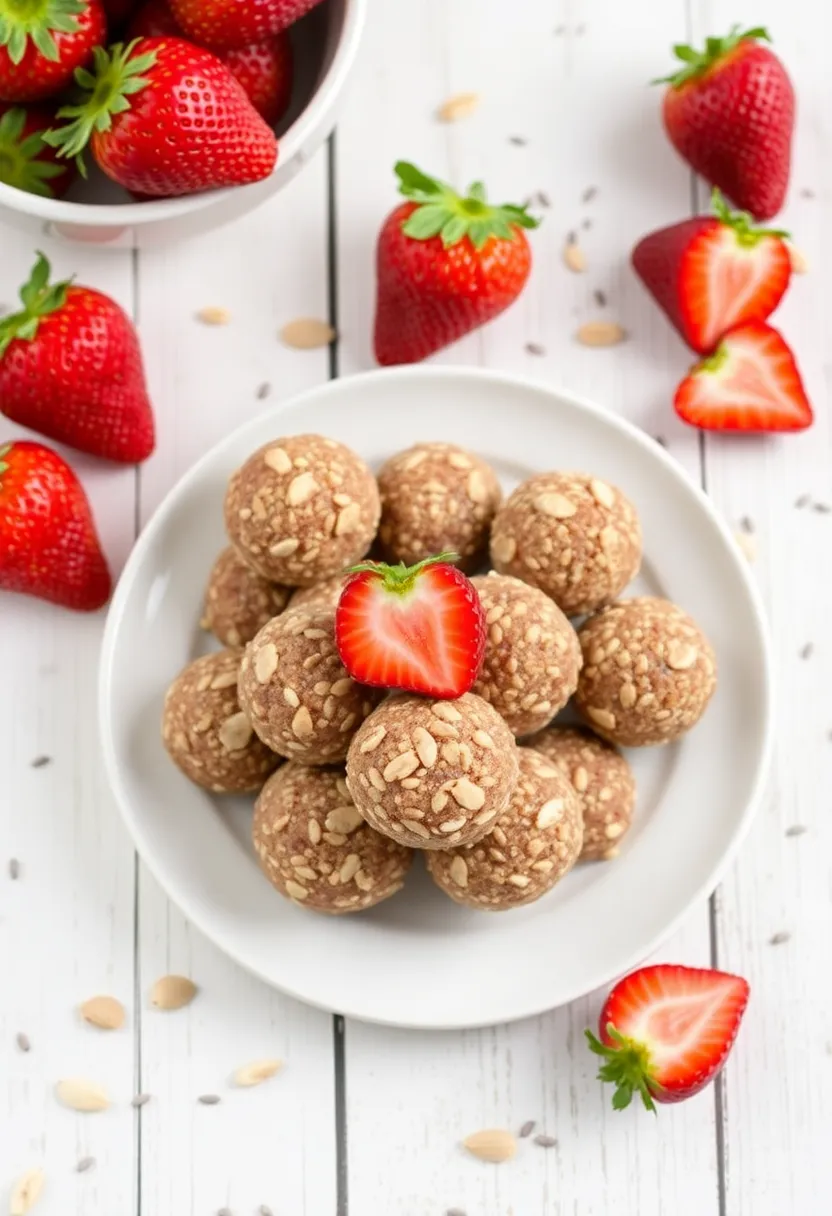 30 Strawberry Ice Cream Dessert Recipes Everyone Will Enjoy 20 30 Strawberry Ice Cream Dessert Recipes Everyone Will Enjoy - 20. Strawberry Almond Energy Bites