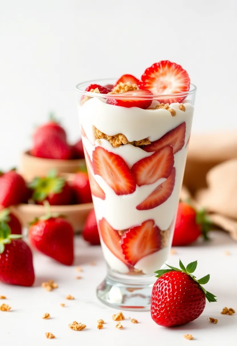 30 Strawberry Ice Cream Dessert Recipes Everyone Will Enjoy 29 30 Strawberry Ice Cream Dessert Recipes Everyone Will Enjoy - 29. Strawberry Yogurt Parfait