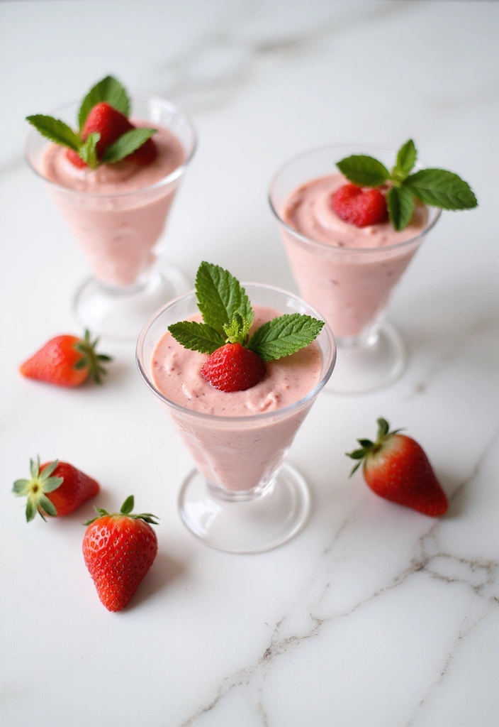 30 Strawberry Ice Cream Dessert Recipes Everyone Will Enjoy 9 30 Strawberry Ice Cream Dessert Recipes Everyone Will Enjoy - 9. Strawberry Mousse Cups