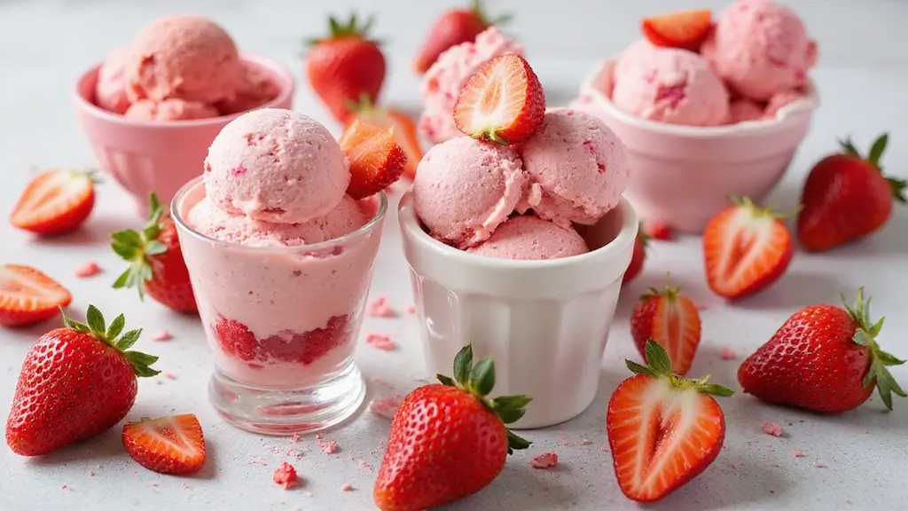 30 Strawberry Ice Cream Dessert Recipes Everyone Will Enjoy