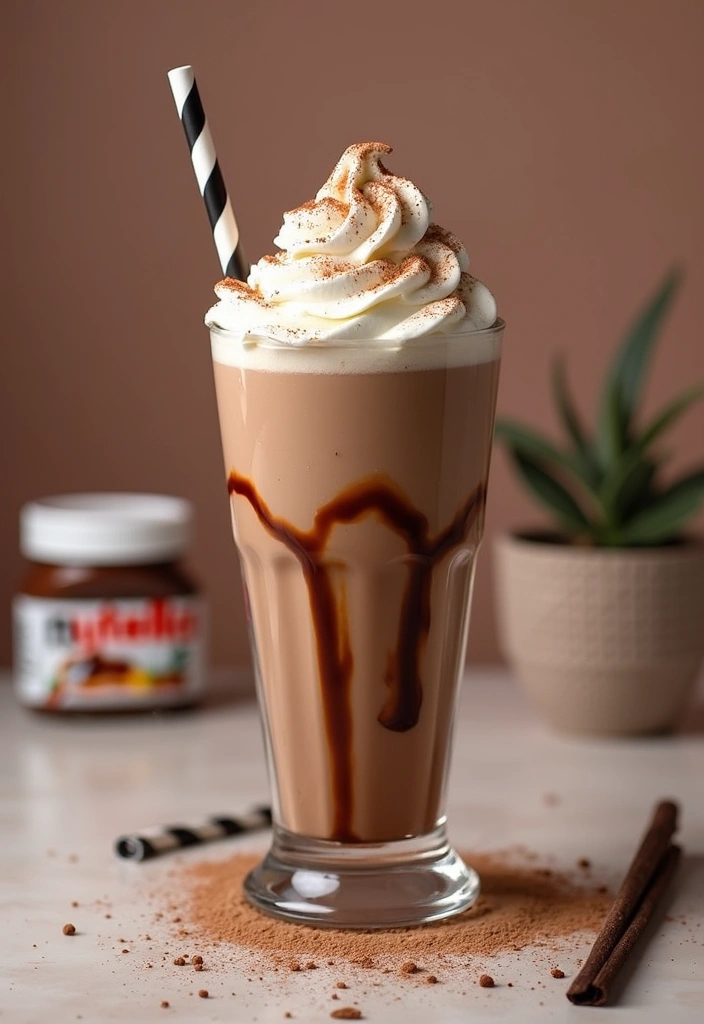 30 Vanilla Ice Cream Milkshake Recipes That Never Fail 23 30 Vanilla Ice Cream Milkshake Recipes That Never Fail - 23. Nutella Vanilla Milkshake