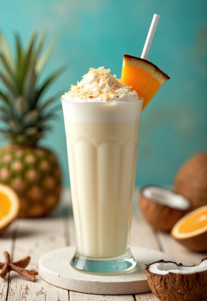 30 Vanilla Ice Cream Milkshake Recipes That Never Fail 28 30 Vanilla Ice Cream Milkshake Recipes That Never Fail - 28. Sweet Coconut Vanilla Milkshake