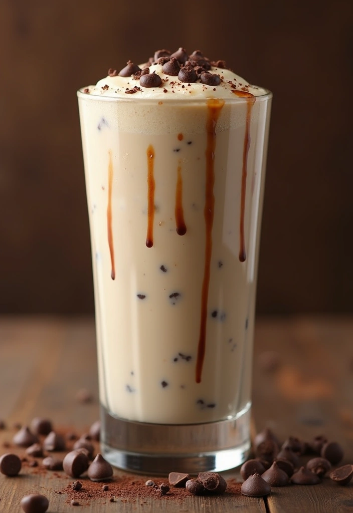 30 Vanilla Ice Cream Milkshake Recipes That Never Fail 3 30 Vanilla Ice Cream Milkshake Recipes That Never Fail - 3. Chocolate Chip Vanilla Milkshake