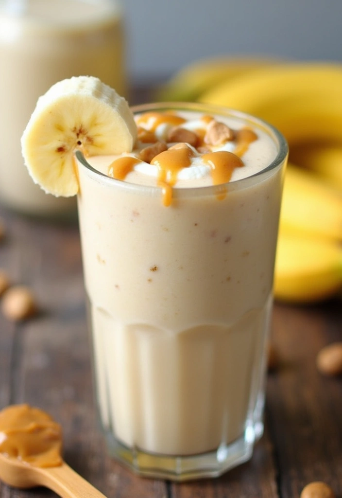 30 Vanilla Ice Cream Milkshake Recipes That Never Fail 5 30 Vanilla Ice Cream Milkshake Recipes That Never Fail - 5. Peanut Butter Banana Vanilla Milkshake