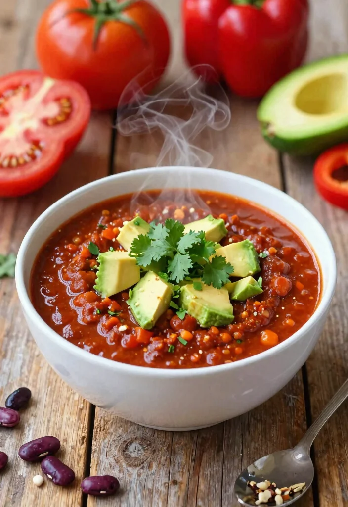 10 Charity Morgan Vegan Recipes Inspired by Comfort Classics - 8. Spicy Vegan Chili 1