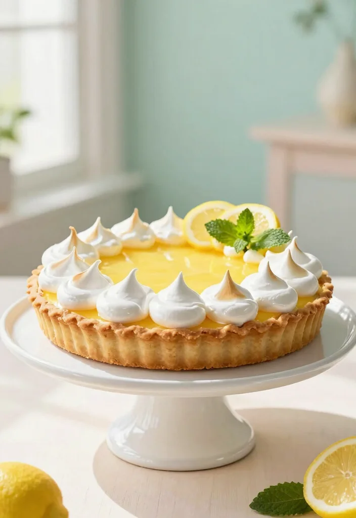 10 Dessert Recipes to Sell That Customers Will Love 8. Vegan Lemon Meringue Pie 0