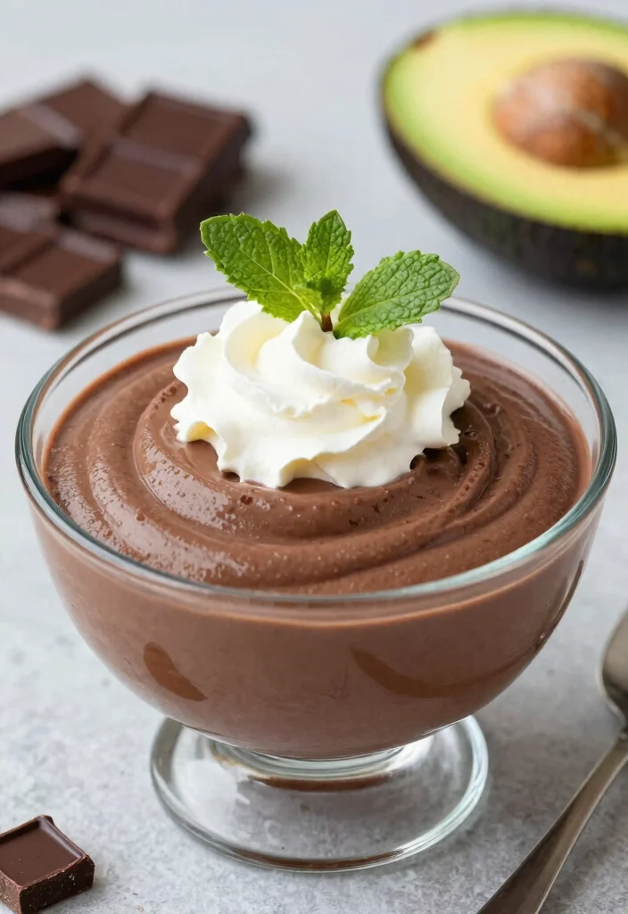 10 Fast 800 Keto Recipes for Structured Weight Loss 10. Chocolate Avocado Mousse 0