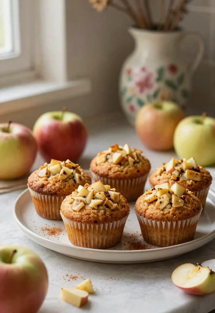 10 Healthy Banana Muffin Recipes for Easy Meal Prep 67 10 Healthy Banana Muffin Recipes for Easy Meal Prep - 7. Apple Cinnamon Banana Muffins 1