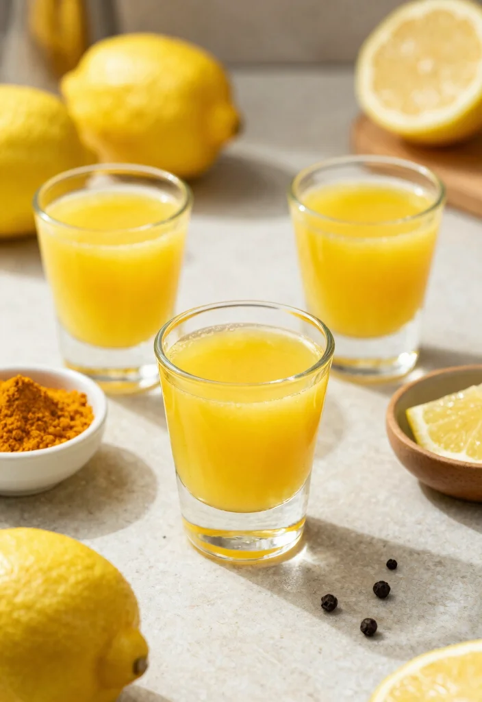 10 Healthy Juice Shot Recipes for Quick Nutrient Boosts 3. Turmeric Immunity Shot 0
