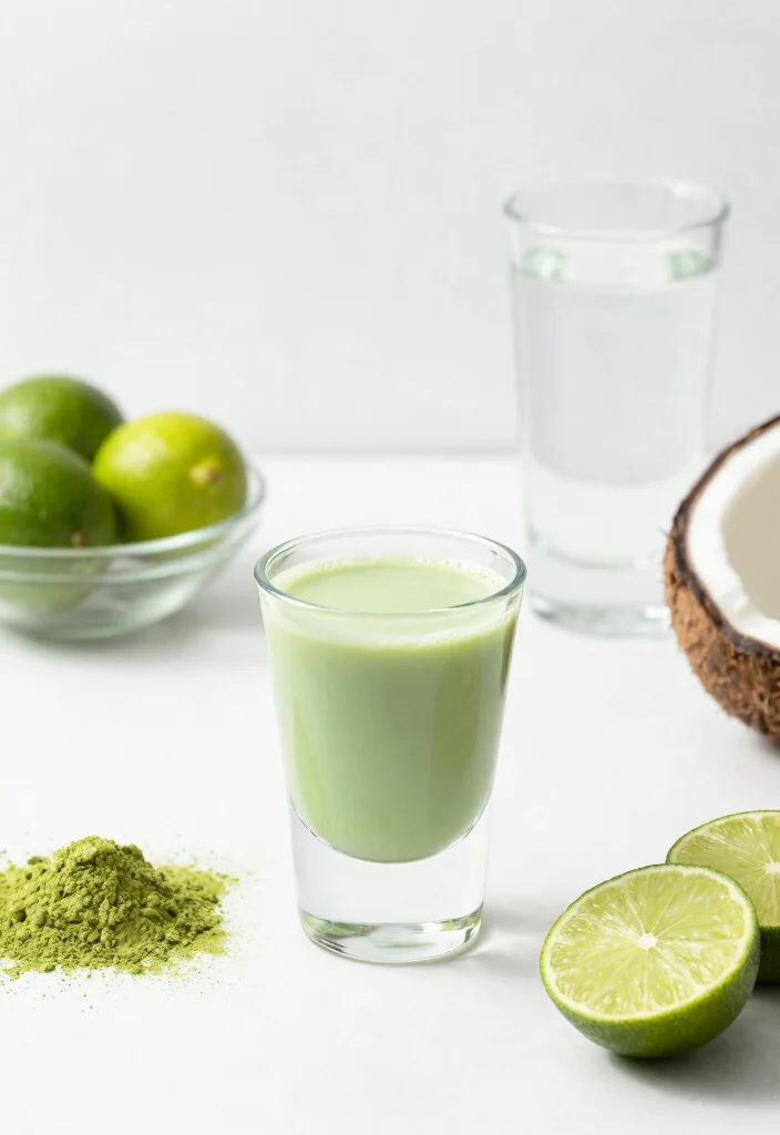 10 Healthy Juice Shot Recipes for Quick Nutrient Boosts 9. Matcha Energy Shot 0