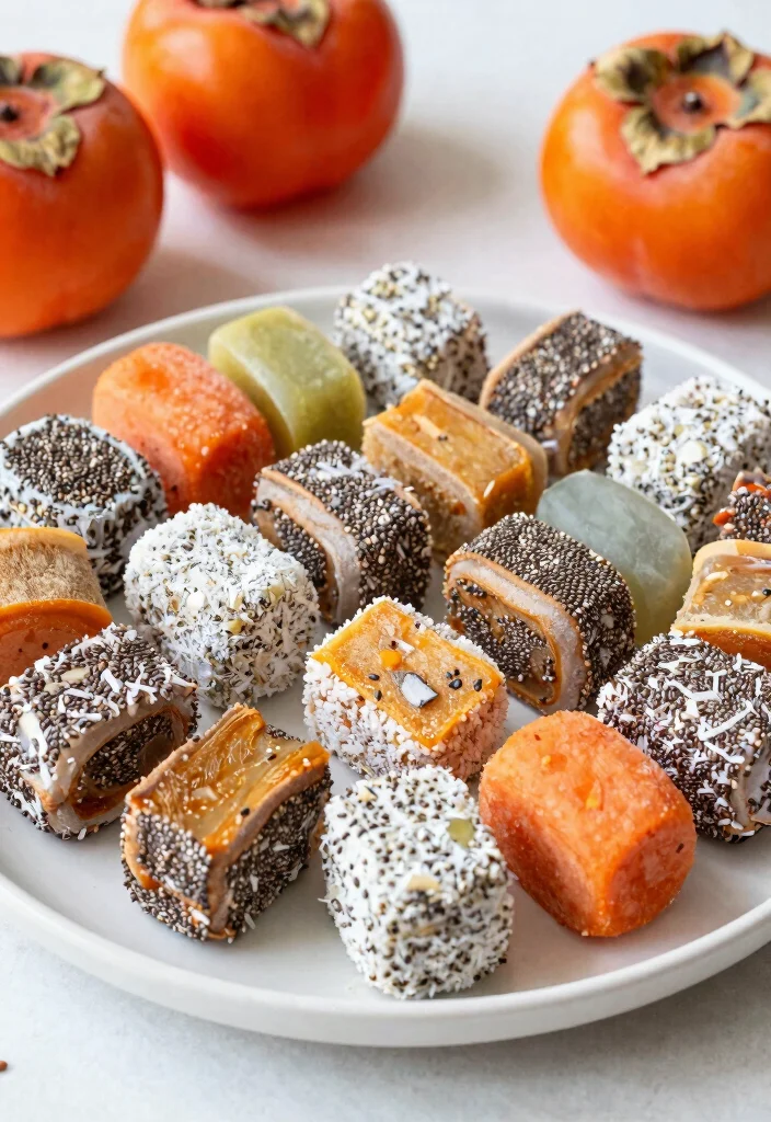 10 Healthy Persimmon Recipes for Sweet Seasonal Eating 10. Persimmon Energy Bites 0