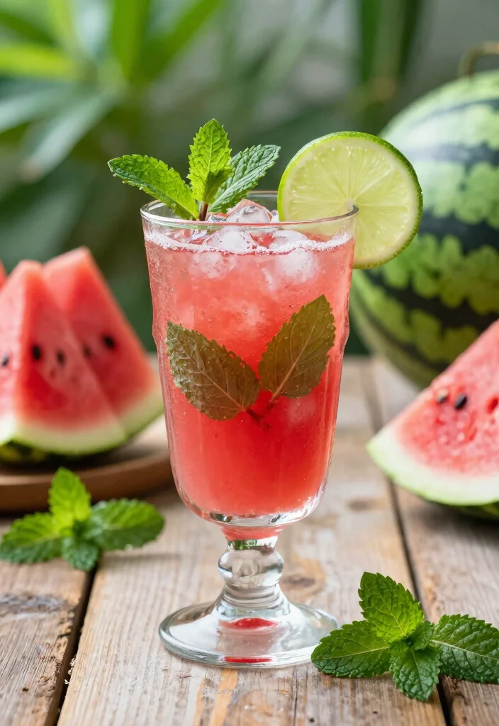 10 Healthy Watermelon Juicing Recipes for Refreshing Hydration 2. Watermelon Mint Cooler 0