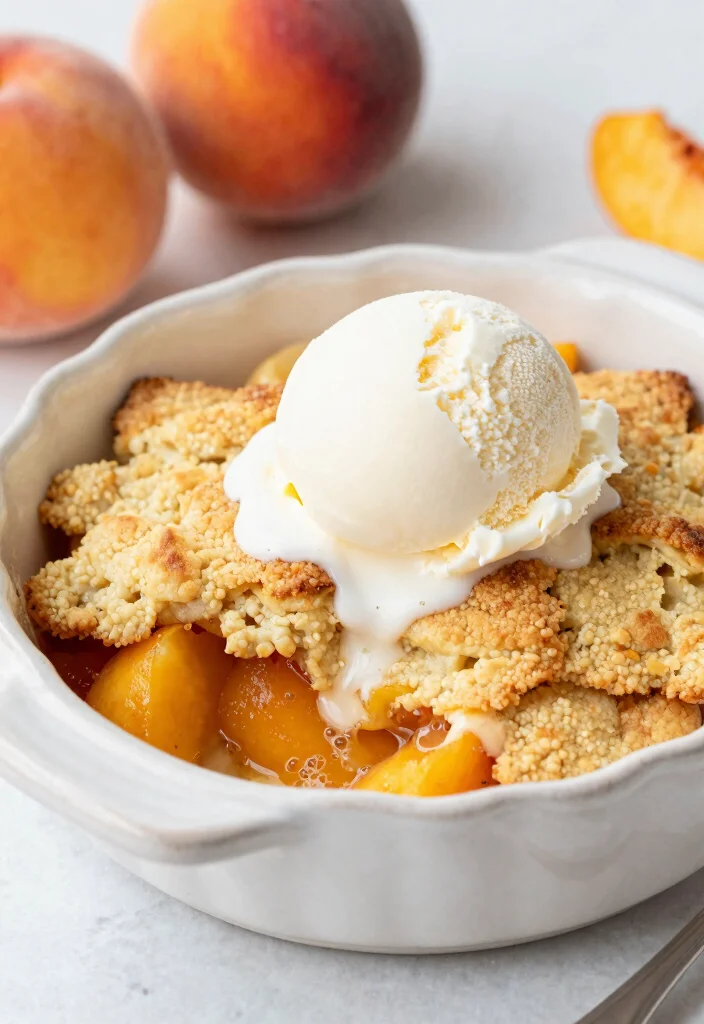 10 Joanna Gaines Dinner Recipes Inspired by Home Style Cooking 8. Peach Cobbler 0