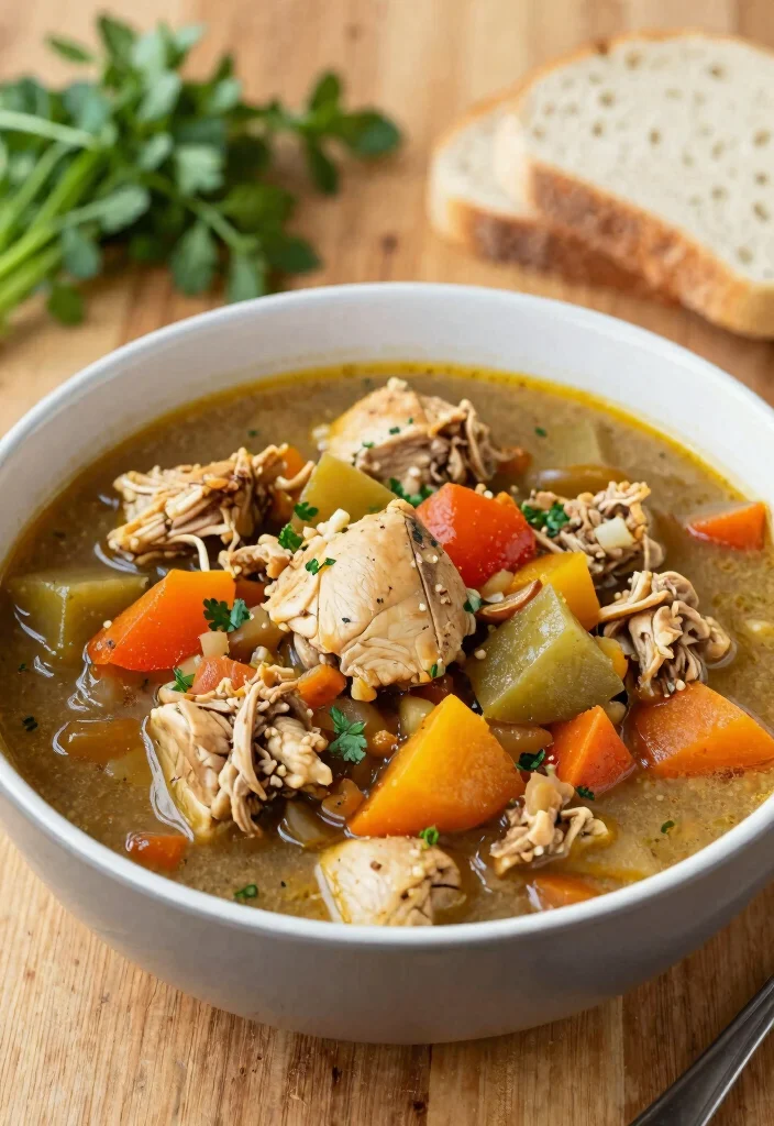 10 Keto Chicken Stew Recipes for Cozy Low Carb Meals 7. Rustic Keto Chicken and Vegetable Stew 0