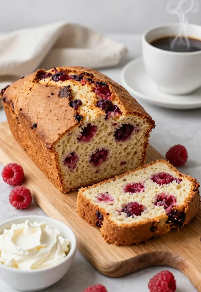 10 Keto Raspberry Recipes for Sweet Low Carb Treats 10. Keto Raspberry Bread 0
