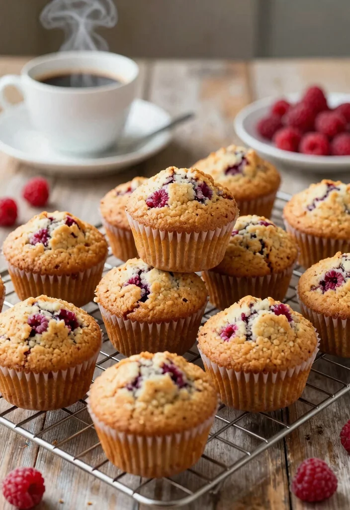 10 Keto Raspberry Recipes for Sweet Low Carb Treats 5. Raspberry Almond Flour Muffins 0