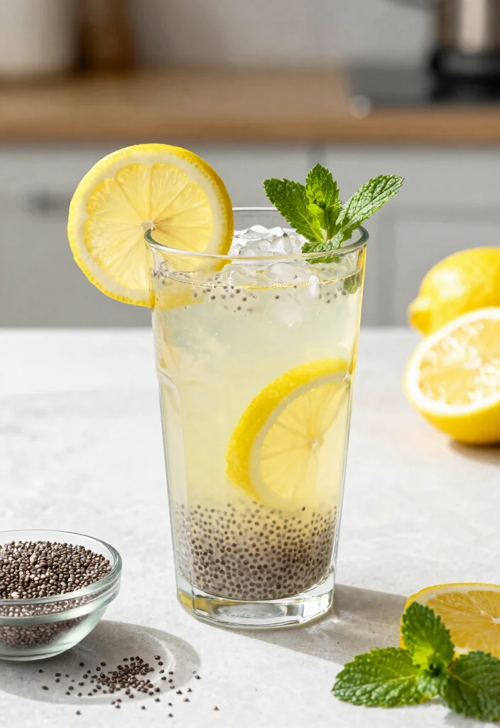 10 Keto Tea Recipes for Low Carb Sips 8. Chia Seed Lemonade Tea 0