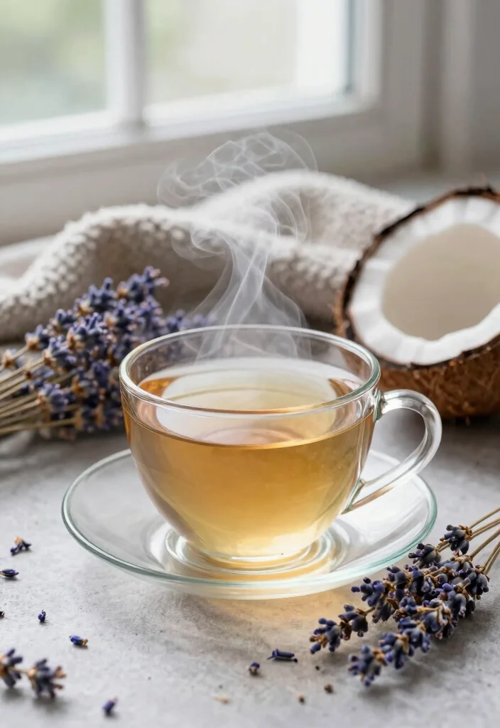 10 Keto Tea Recipes for Low Carb Sips 9. Coconut Lavender Tea 0