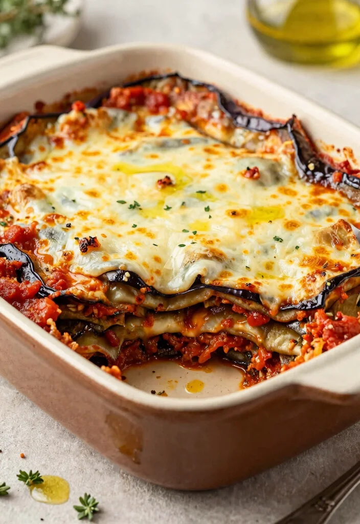 10 Keto Vegetable Casserole Recipes for Comfort Style Cooking 4. Eggplant Parmesan Casserole 0