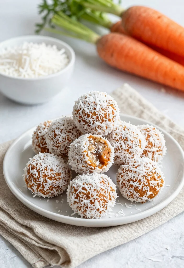10 Low Histamine Dessert Recipes for Gentle Sweet Options 9. Carrot Cake Energy Bites 0