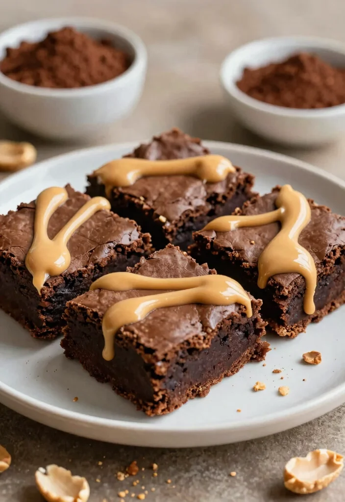 10 Oat Flour Dessert Recipes for Wholesome Gluten Free Baking 6. Oat Flour Peanut Butter Brownies 0