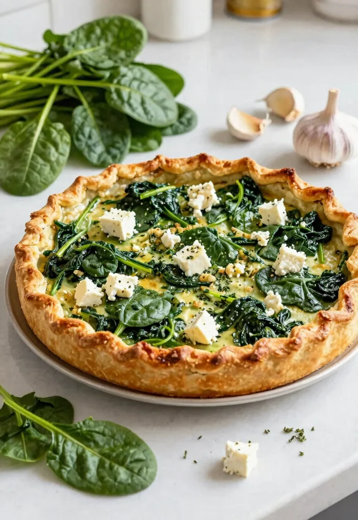 10 Pie Style Dinner Recipes for Savory Comfort Dishes 4. Spinach and Feta Pie 0