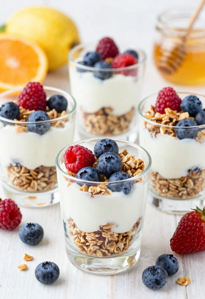 10 School Dinner Recipes for Simple Family Meals 10. Fruit Infused Yogurt Parfaits 0