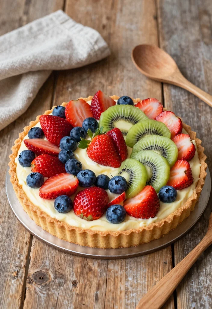 10 Vegan High Tea Recipes for Elegant Plant Based Bites 10. Fruit Tart with Cashew Cream 0