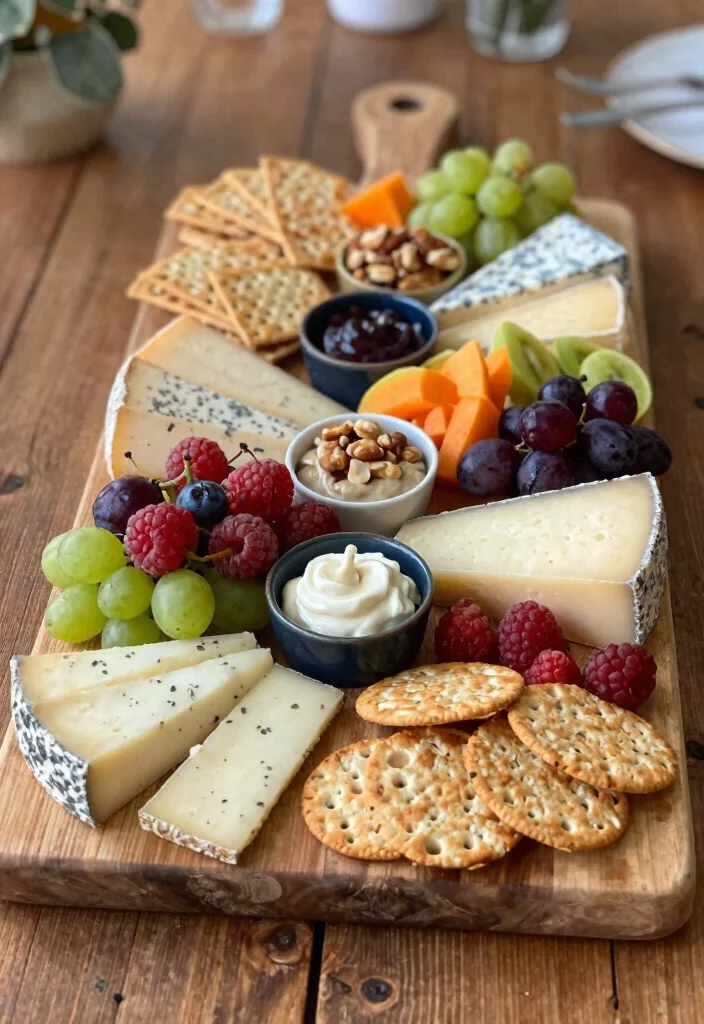 10 Vegan High Tea Recipes for Elegant Plant Based Bites 8. Vegan Cheese Board 0