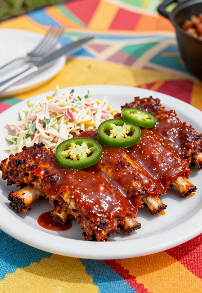 10 Vegan Jackfruit Rib Recipes for Bold BBQ Flavor 2. Spicy Chipotle Jackfruit Ribs 0